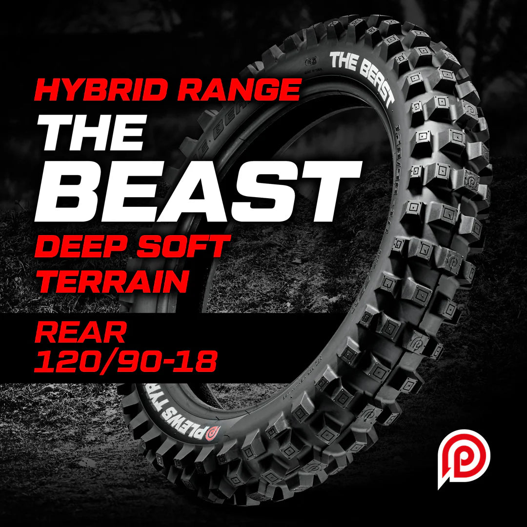 Plews Tyres The Beast Trail Compound 120/90-18