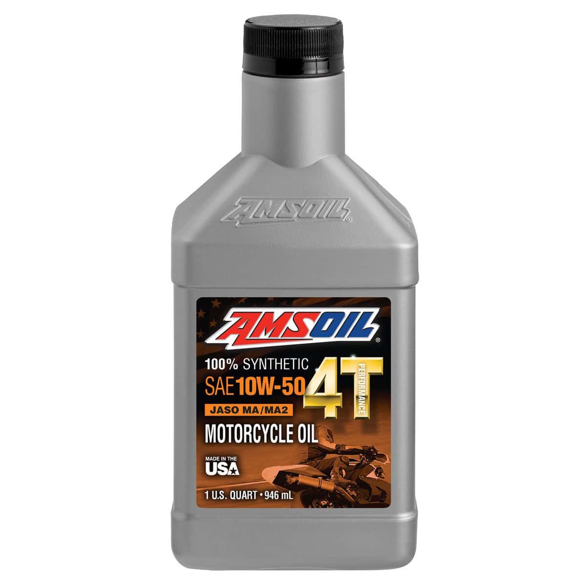 Amsoil 10W-50 Συνθετικό Λιπαντικό Μοτοσυκλέτας 946ml