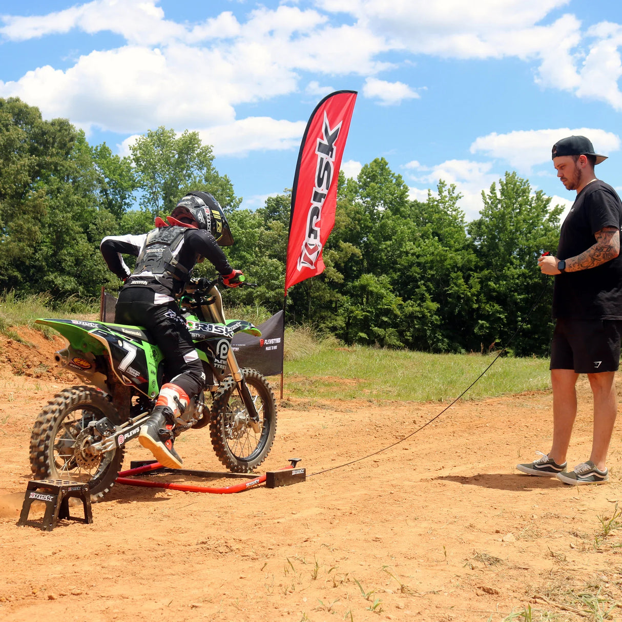 Χειροκίνητη Μπάρα Εκκίνησης Holeshot