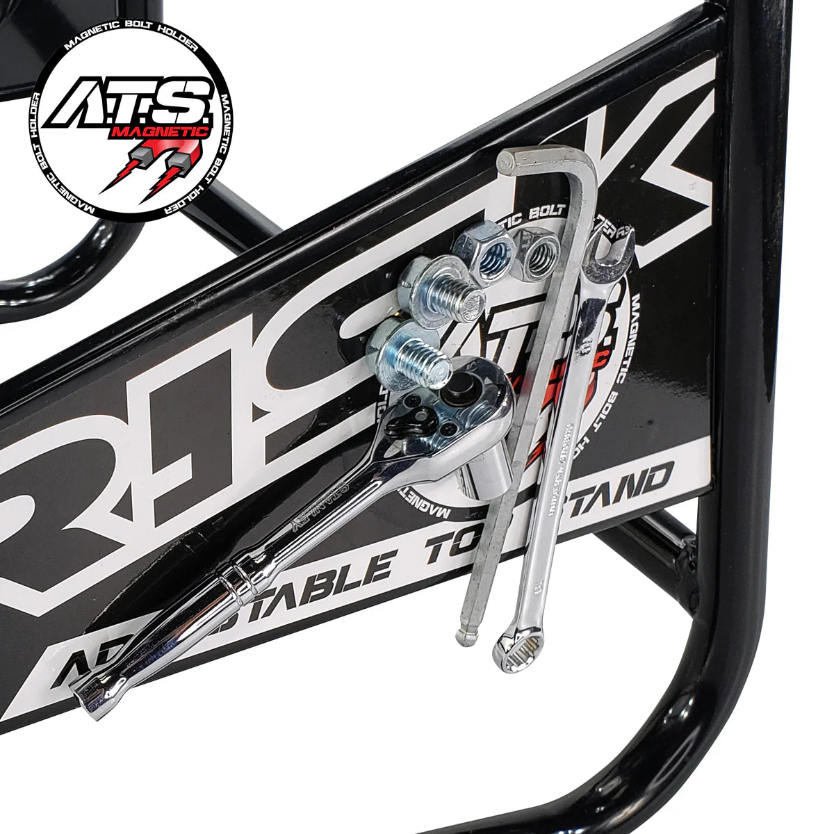 A.T.S. Adjustable Top Moto Stand - Magnetic