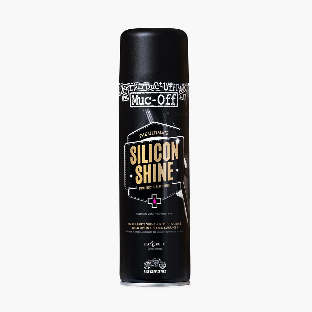 MUC-OFF SILICON SHINE MOTORCYCLE POLISH 500ML