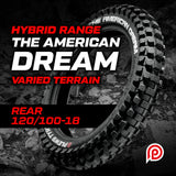 Plews Tyres The American Dream Trail Compound 120/100-18