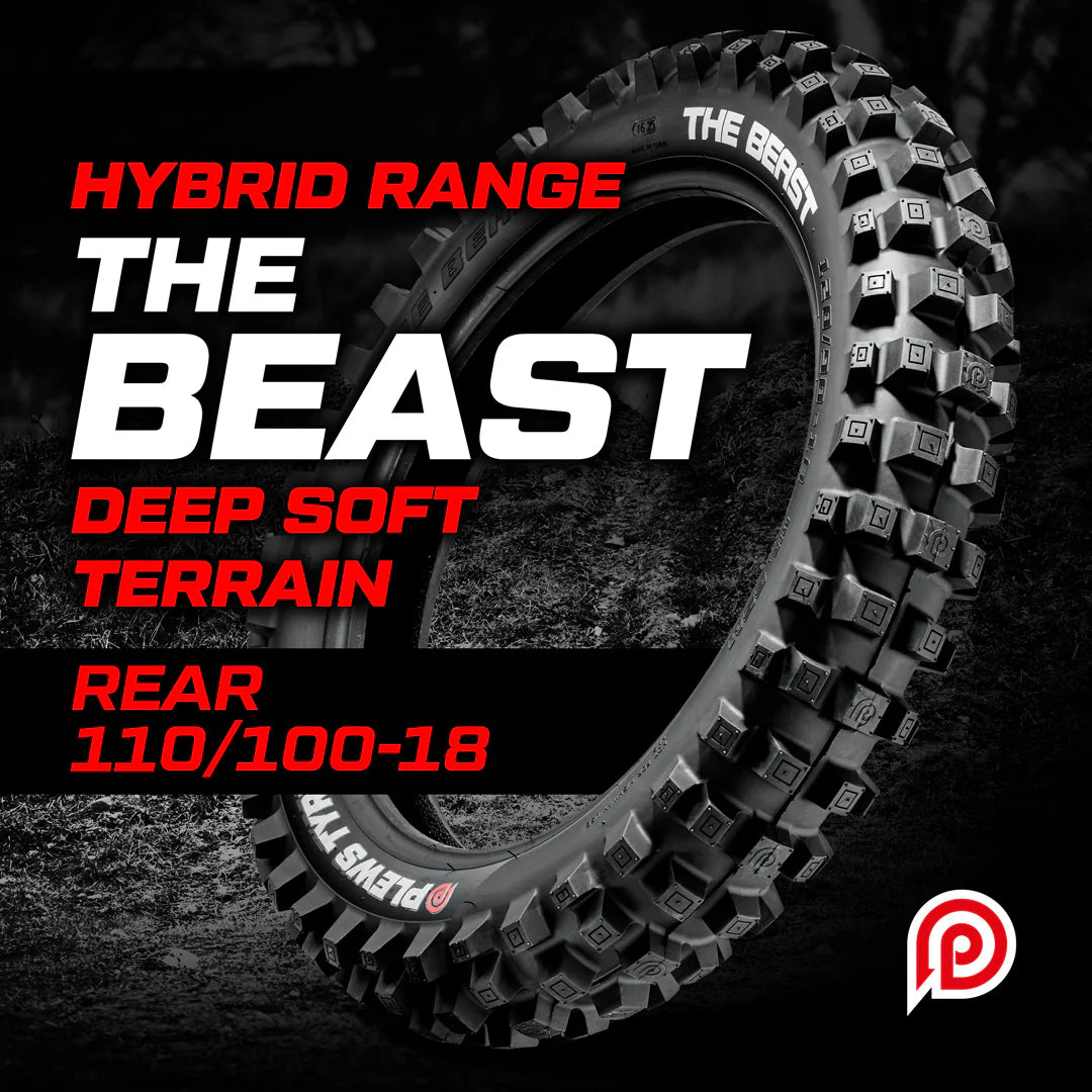Plews Tyres The Beast Trail Compound 110/100-18