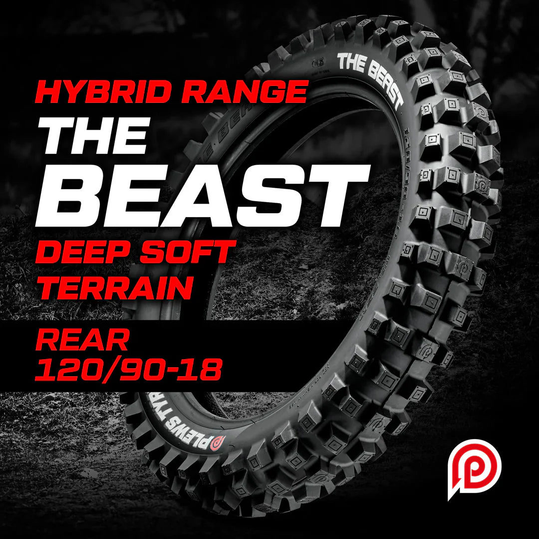 Plews Tyres The Beast Trail Compound 120/90-18