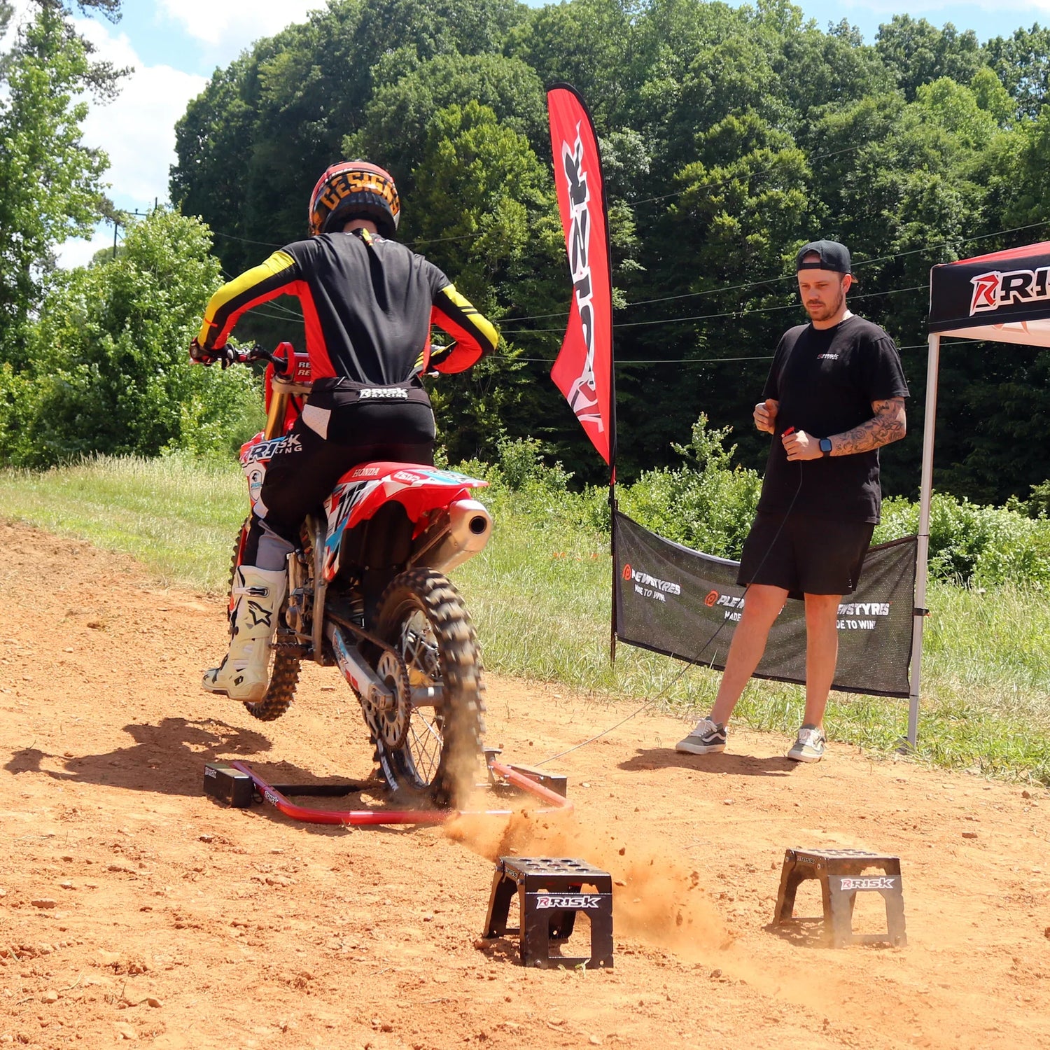 Χειροκίνητη Μπάρα Εκκίνησης Holeshot