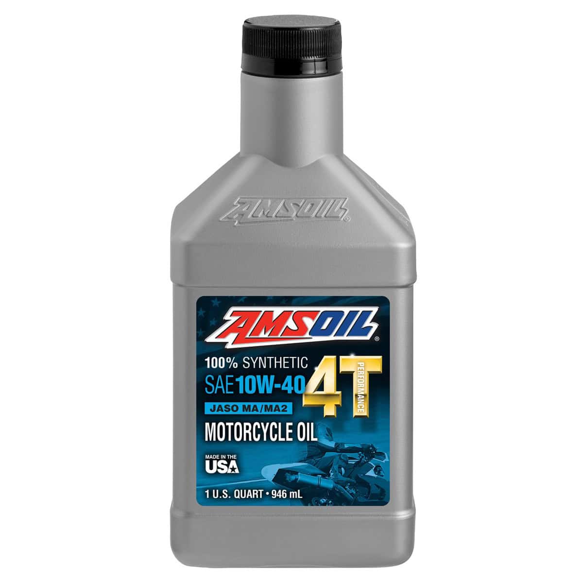 Amsoil 10W-40 Συνθετικό Λιπαντικό Μοτοσυκλέτας 946ml
