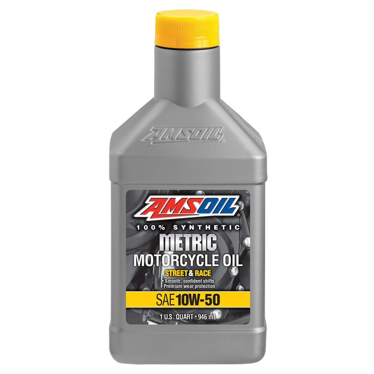 Amsoil 10W-50 Premium Συνθετικό Λιπαντικό Κινητήρα 946ml