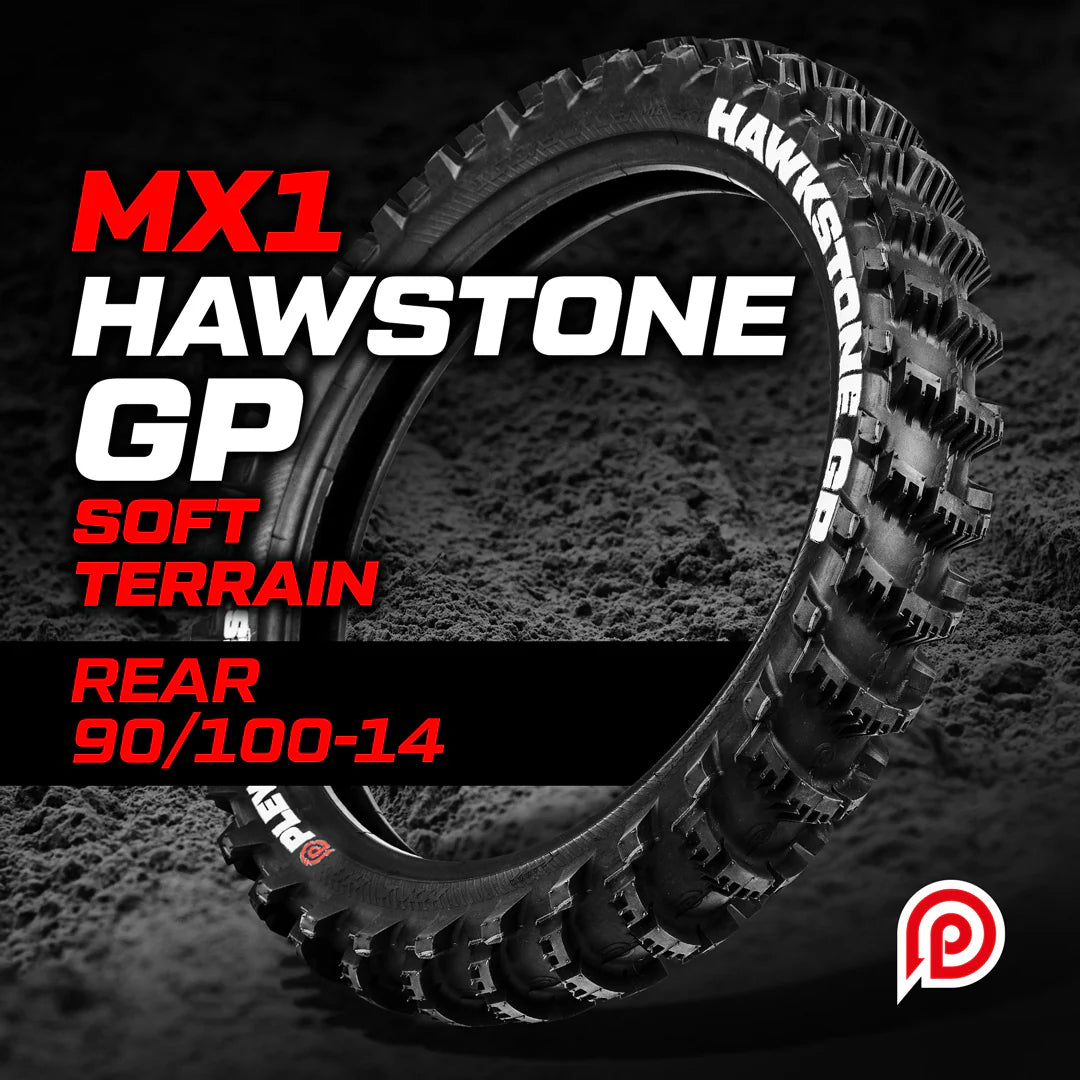 Plews Tyres MX1 HAWKSTONE GP Soft Rear ( 90/100-14)