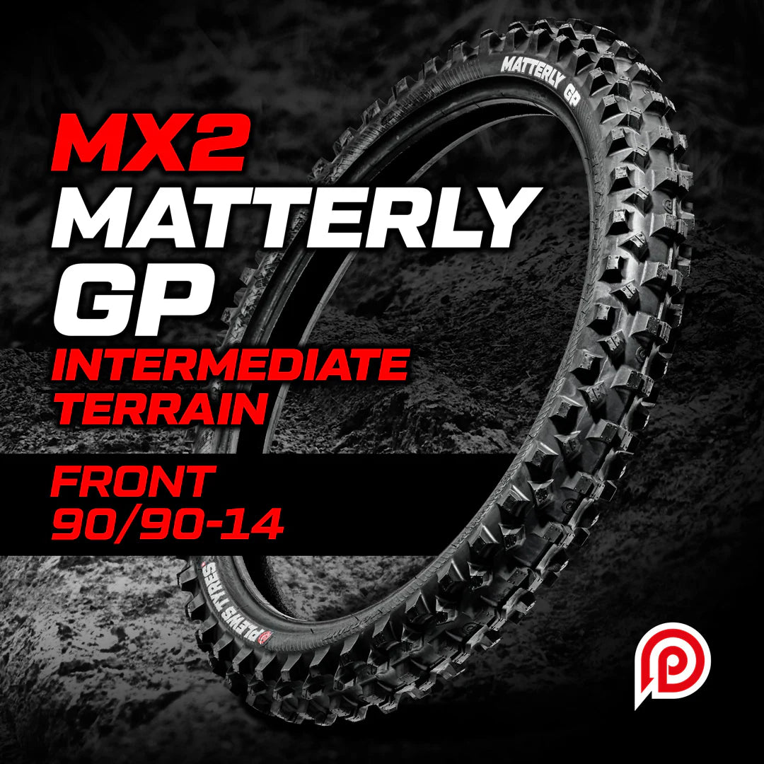 Plews Tyres MX2 MATTERLY GP Medium Front (90/90-14)