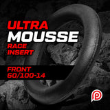 Plews Tyres Ultra Mousse Front Tyre Sizes: 60 / 100 - 14