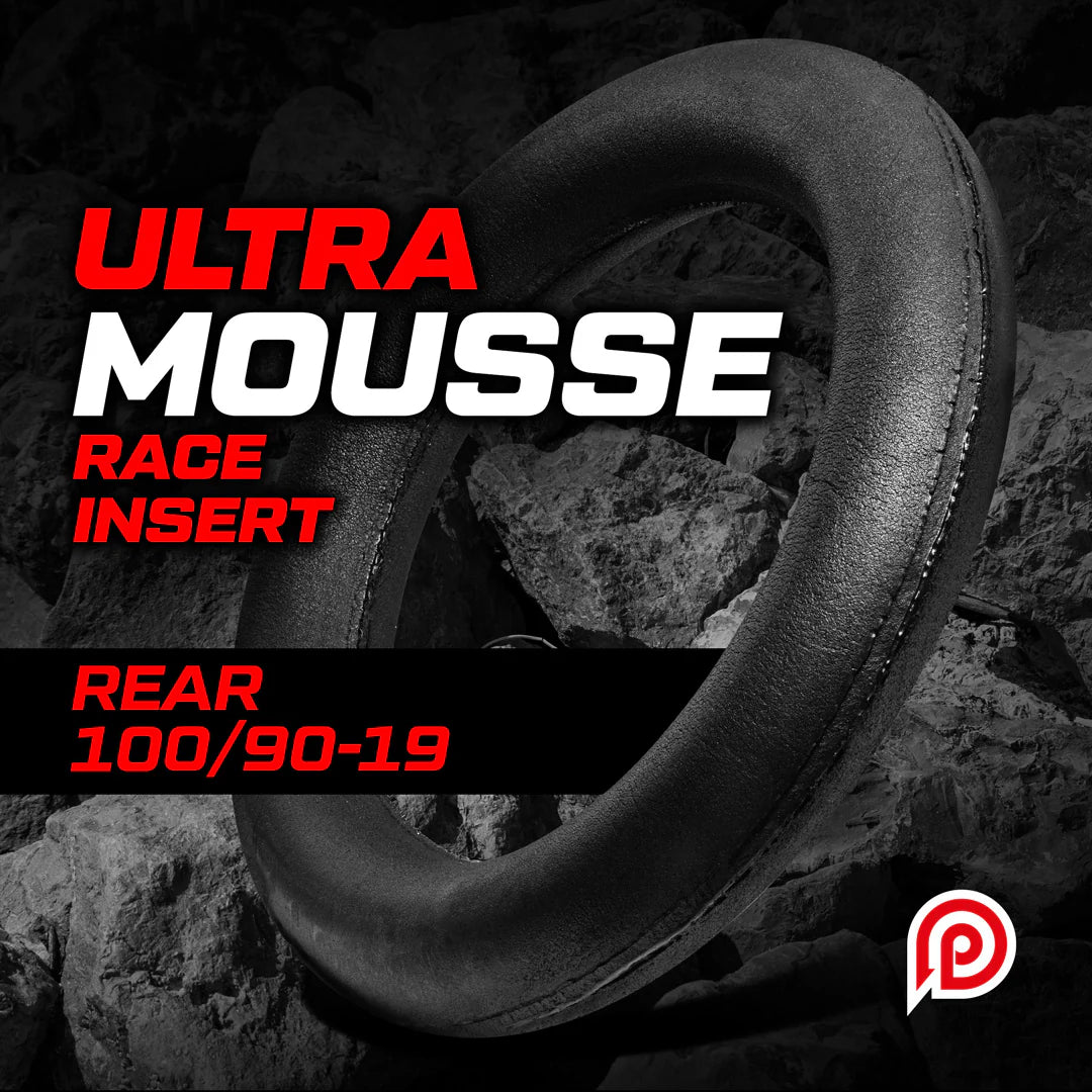 Plews Tyres Ultra Mousse Rear Tyre Sizes: 100 / 90 - 19 Small