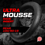Plews Tyres Ultra Mousse Rear Tyre Sizes: 100 / 90 - 19 Small