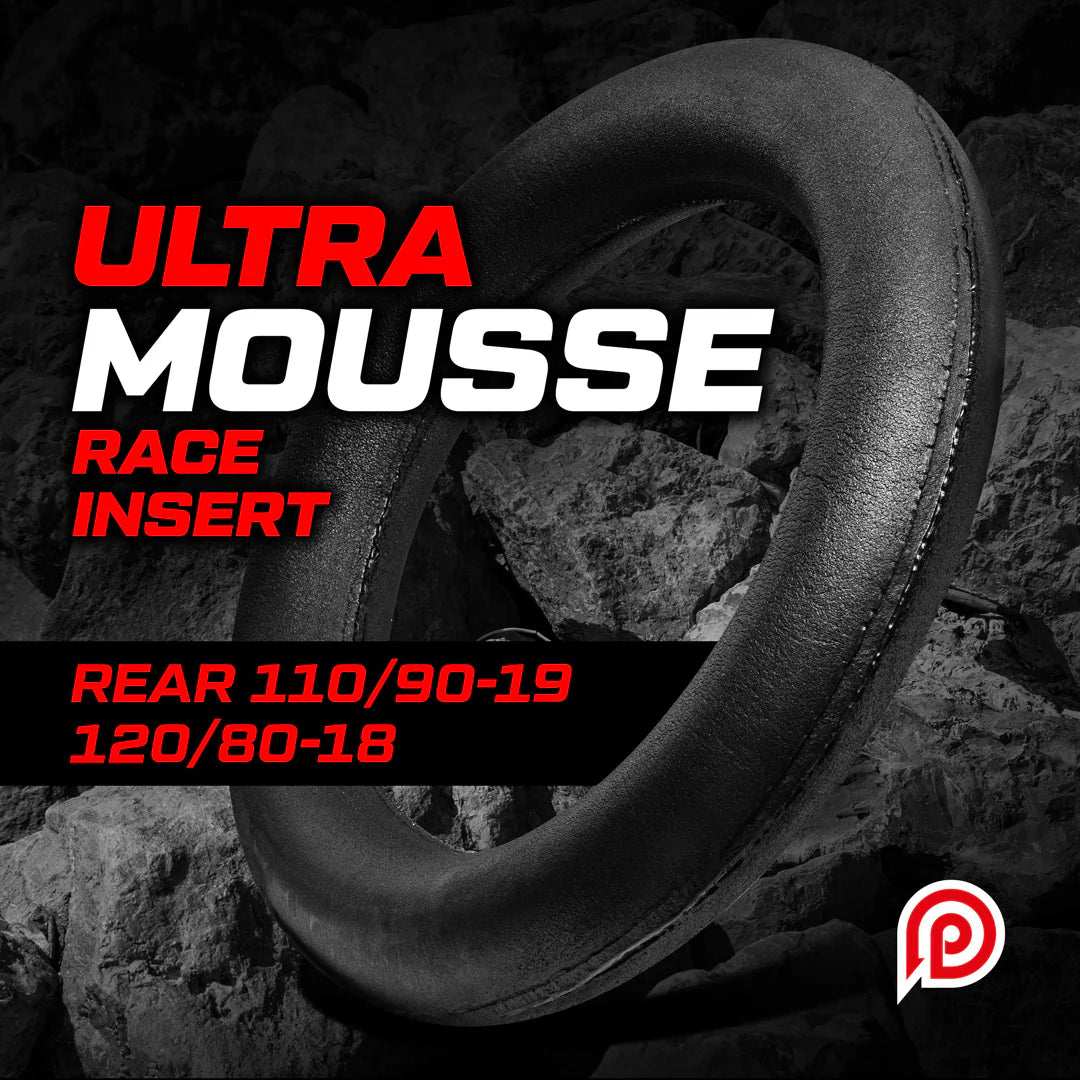 Plews Tyres Ultra Mousse Rear Tyre Sizes: 110 / 90 - 19 Standard