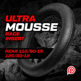Plews Tyres Ultra Mousse Rear Tyre Sizes: 110 / 90 - 19 Small