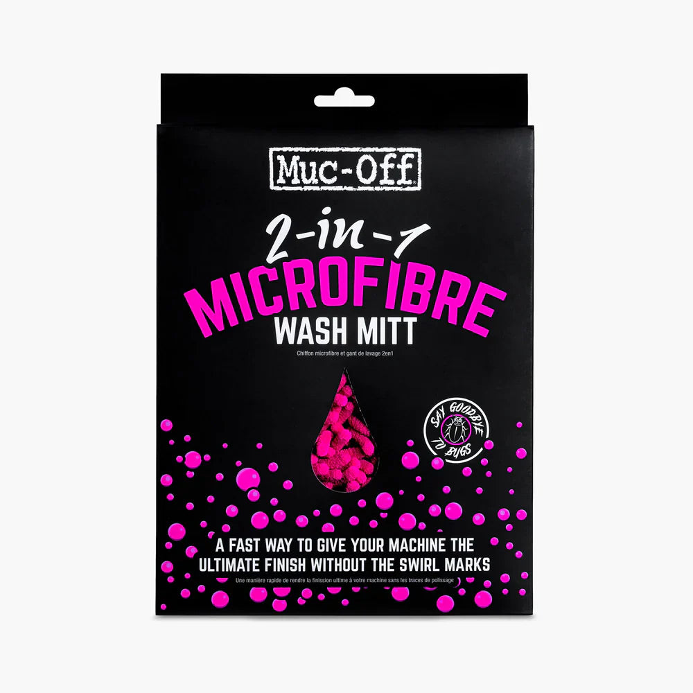 Muc-Off Γάντι Πλυσίματος Μικροϊνών 2 σε 1
