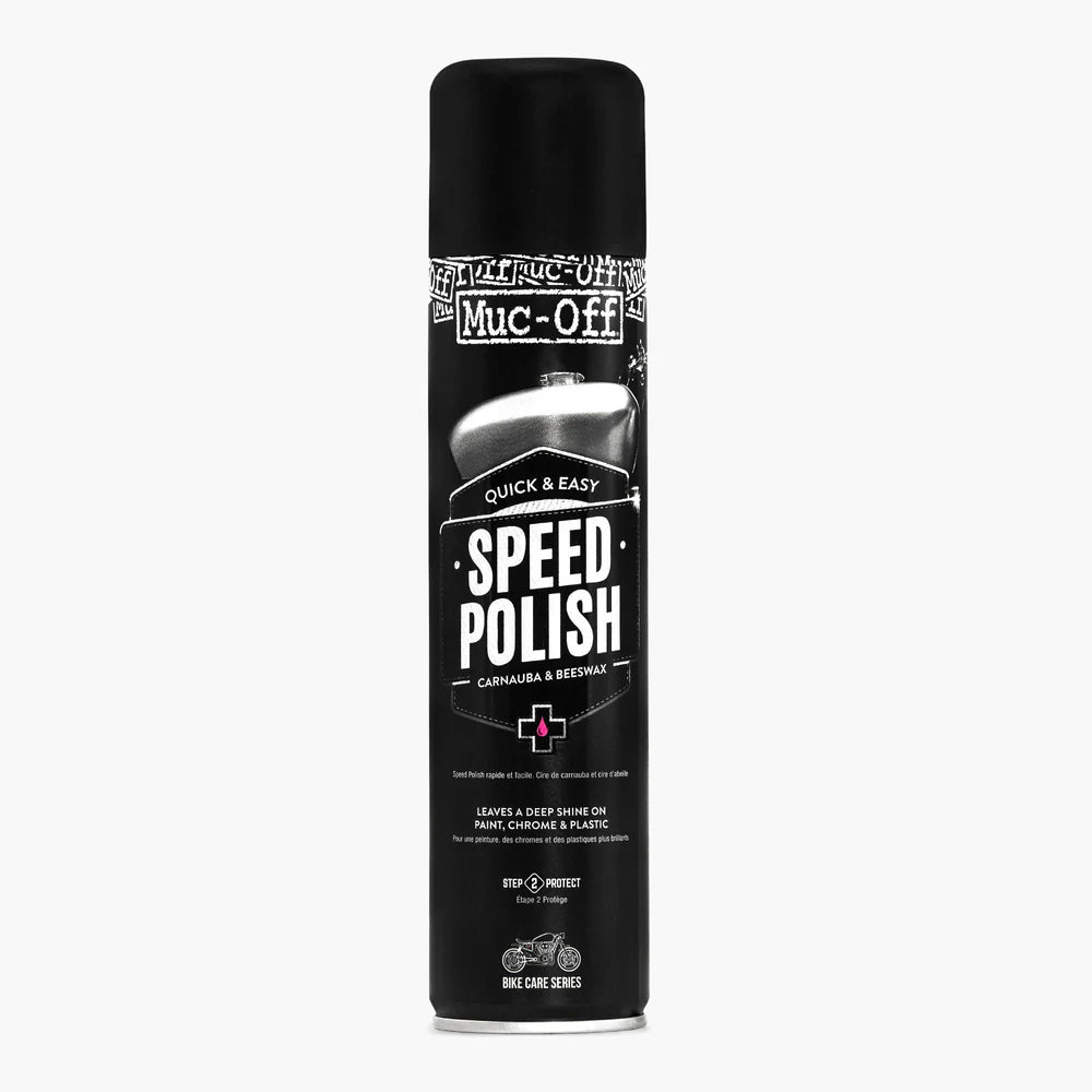 MUC-OFF SPEED POLISH MOTORCYCLE POLISH 400ML